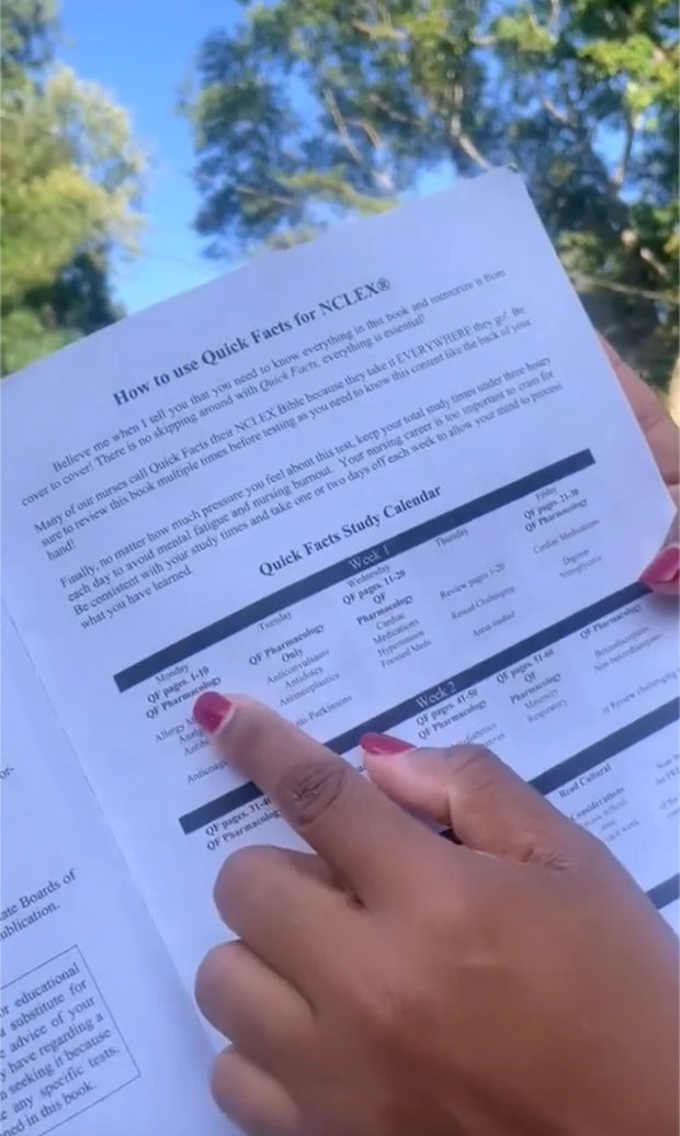 Quick Facts for NCLEX: Core Content + Pharmacology (RN & LPN)